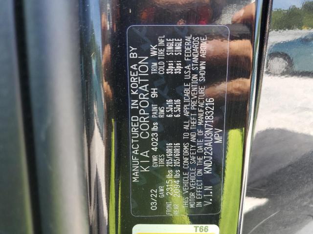 Photo 10 from auction – 2022 KIA SOUL with VIN KNDJ23AU3N7183216