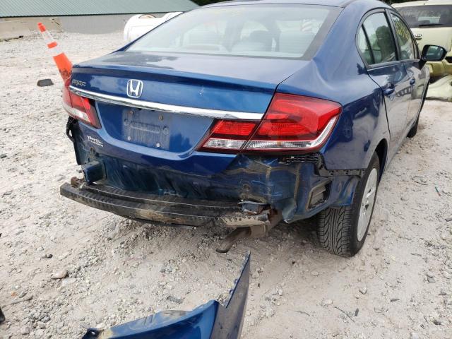 Photo 9 from auction – 2015 HONDA CIVIC LX with VIN 19XFB2F5XFE245360