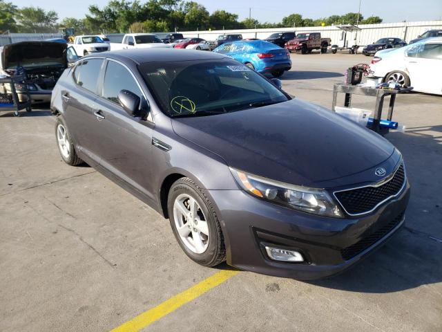 KIA OPTIMA LX 2015 with VIN 5XXGM4A78FG454817 - Photo from auction