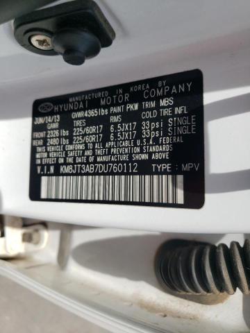 Photo 10 from auction – 2013 HYUNDAI TUCSON GL with VIN KM8JT3AB7DU760112