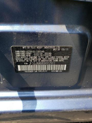 Photo 10 from auction – 2016 SUBARU IMPREZA with VIN JF1GJAA68GH002911