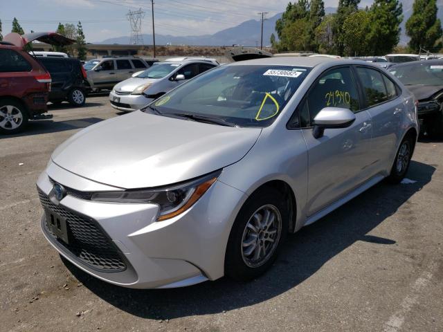 Photo 2 from auction – 2022 TOYOTA COROLLA LE with VIN JTDEAMDE7NJ043719