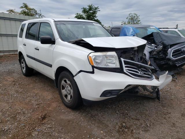 HONDA PILOT LX 2012 с VIN 5FNYF4H22CB052332 - Фото с аукциона