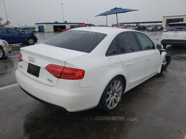 Photo 4 from auction – 2010 AUDI A4 PREMIUM with VIN WAUBFAFL2AN054397