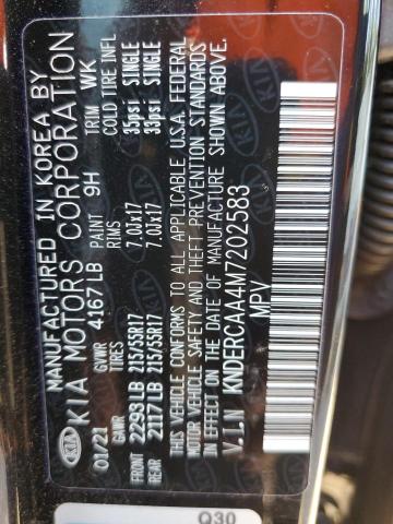 Photo 10 from auction – 2021 KIA SELTOS EX with VIN KNDERCAA4M7202583