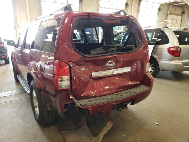 Photo 9 from auction – 2008 NISSAN PATHFINDER with VIN 5N1AR18B88C635933