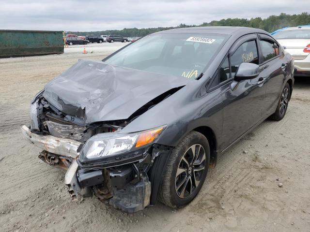 Photo 2 from auction – 2013 HONDA CIVIC EX with VIN 2HGFB2F88DH533746