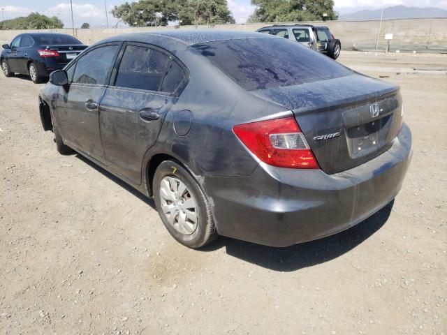 Photo 3 from auction – 2012 HONDA CIVIC LX with VIN 19XFB2F56CE303024
