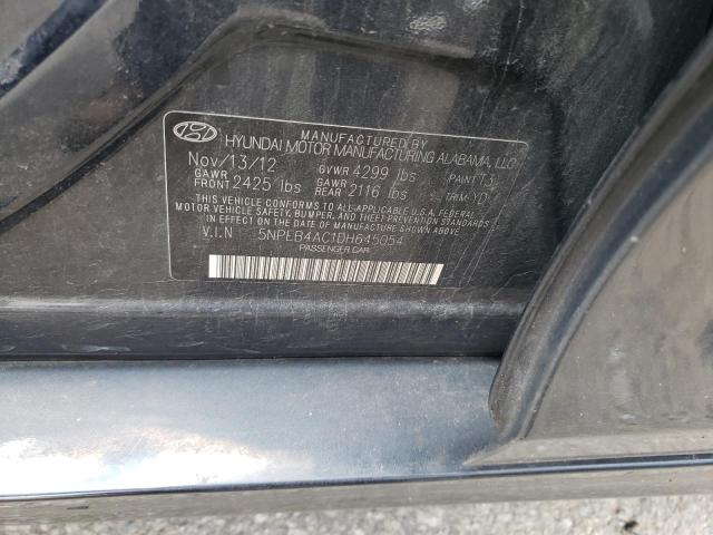 Photo 10 from auction – 2013 HYUNDAI SONATA GLS with VIN 5NPEB4AC1DH645054