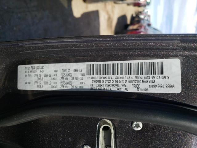 Photo 10 from auction – 2017 RAM 1500 SLT with VIN 1C6RR7LG1HS768298