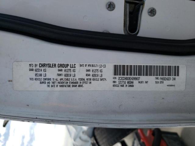 Photo 10 from auction – 2014 DODGE CHARGER SE with VIN 2C3CDXBG9EH209037