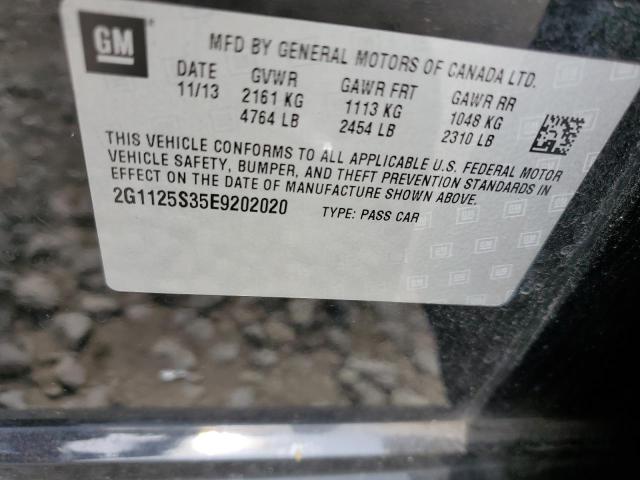 Photo 10 from auction – 2014 CHEVROLET IMPALA LT with VIN 2G1125S35E9202020