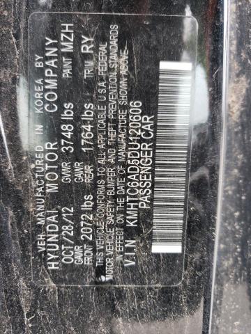 Photo 10 from auction – 2013 HYUNDAI VELOSTER with VIN KMHTC6AD5DU120606