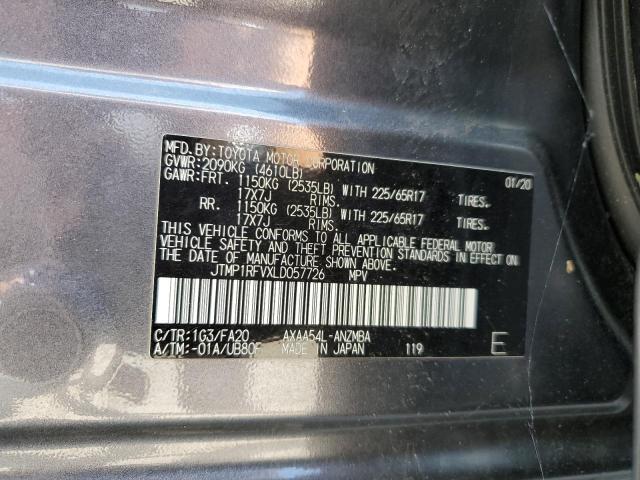 Фото 10 с аукциона – 2020 TOYOTA RAV4 XLE с VIN JTMP1RFVXLD057726