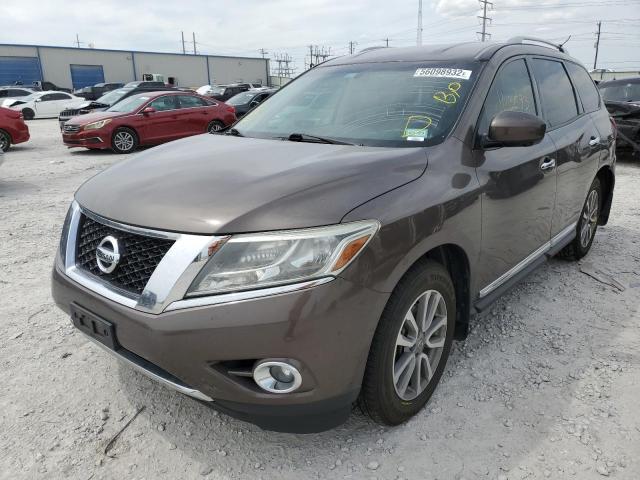 Photo 2 from auction – 2015 NISSAN PATHFINDER with VIN 5N1AR2MN1FC606728