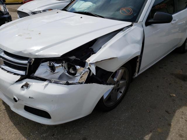 Photo 9 from auction – 2013 DODGE AVENGER SE with VIN 1C3CDZAB1DN563805