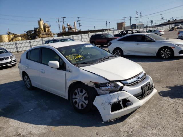 HONDA INSIGHT 2013 with VIN JHMZE2H33DS004345 - Photo from auction