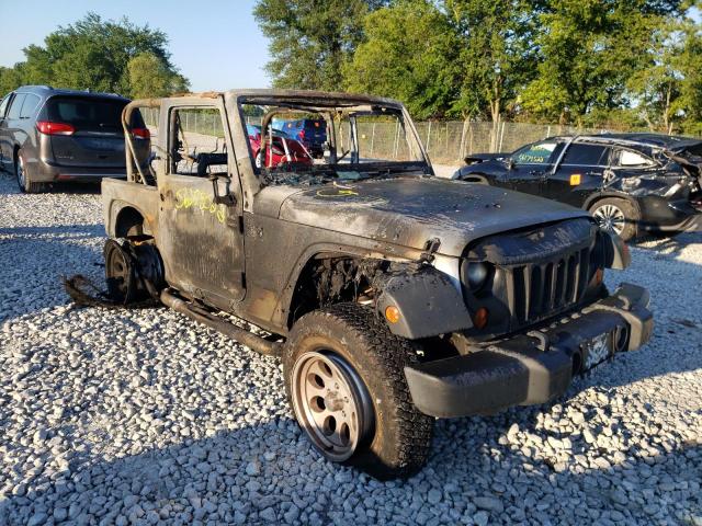 JEEP WRANGLER S 2013 with VIN 1C4AJWAG0DL698100 - Photo from auction