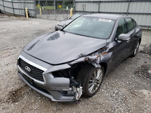 Photo 2 from auction – 2018 INFINITI Q50 LUXE with VIN JN1EV7AR8JM438680