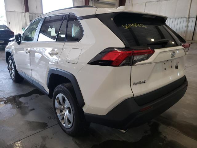 Photo 3 from auction – 2021 TOYOTA RAV4 LE with VIN 2T3F1RFV5MC154365