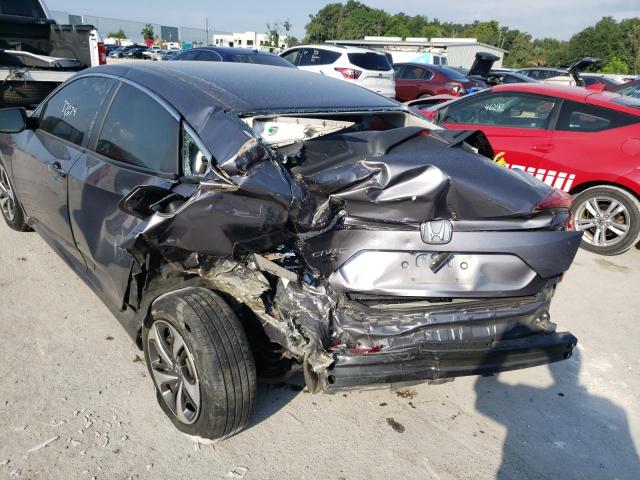 Photo 9 from auction – 2019 HONDA CIVIC LX with VIN 19XFC2F62KE044682