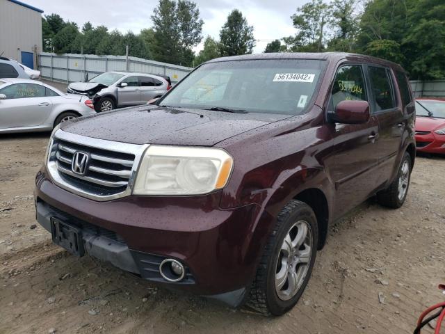 Photo 2 from auction – 2012 HONDA PILOT EXL with VIN 5FNYF4H5XCB019203