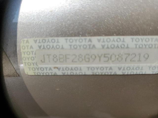 Фото 10 с аукциона – 2000 LEXUS ES 300 с VIN JT8BF28G9Y5087219