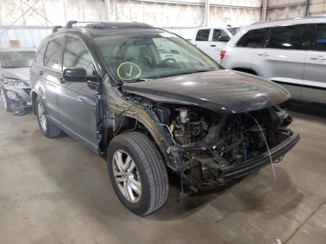 HONDA CR-V EXL 2011 with VIN 5J6RE3H77BL017420 - Photo from auction