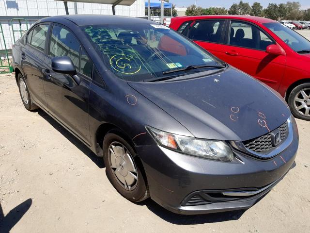 HONDA CIVIC HF 2013 with VIN 2HGFB2F61DH553027 - Photo from auction