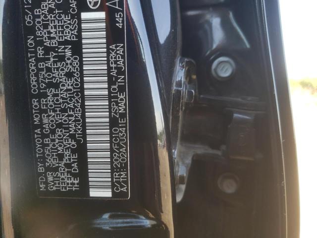 Photo 10 from auction – 2012 TOYOTA SCION XD with VIN JTKKU4B42C1026580