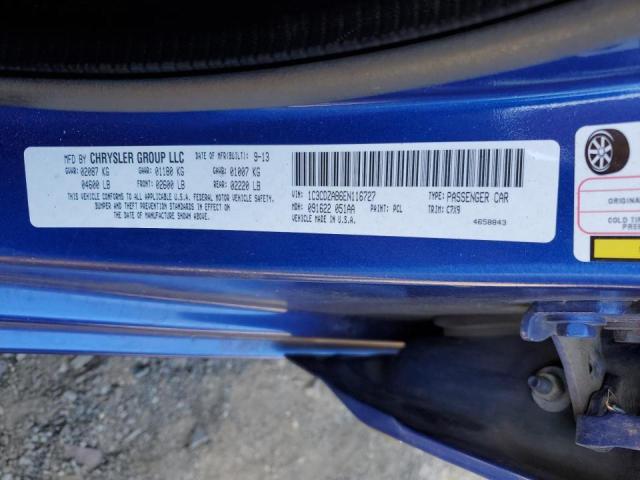 Photo 10 from auction – 2014 DODGE AVENGER SE with VIN 1C3CDZAB6EN116727