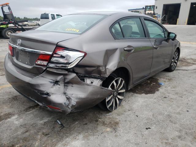 Photo 9 from auction – 2014 HONDA CIVIC EXL with VIN 19XFB2F96EE058313