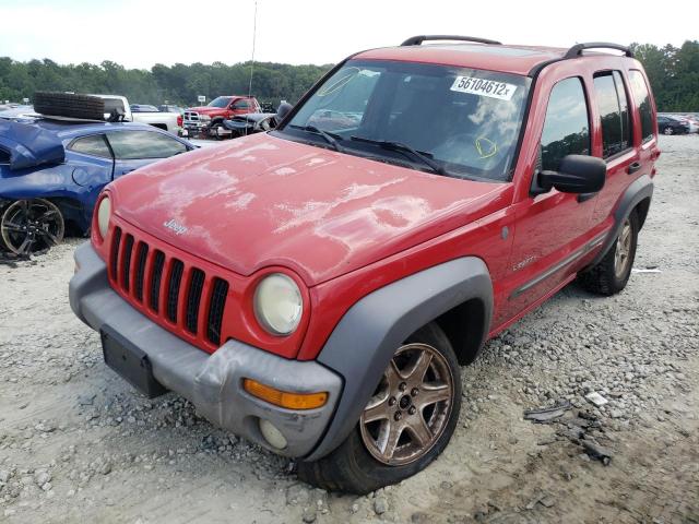 Photo 2 from auction – 2004 JEEP LIBERTY SP with VIN 1J4GL48K04W312979