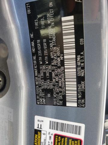 Photo 10 from auction – 2021 TOYOTA HIGHLANDER with VIN 5TDGZRAH9MS081788