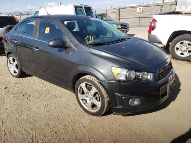 CHEVROLET SONIC LTZ 2014 with VIN 1G1JE5SH8E4119915 - Photo from auction