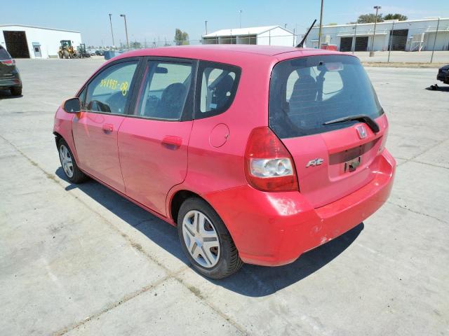 Photo 3 from auction – 2008 HONDA FIT with VIN JHMGD384X8S055923