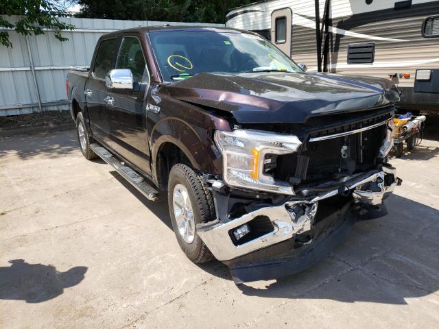 FORD F150 SUPER 2018 with VIN 1FTEW1E52JFB88646 - Photo from auction
