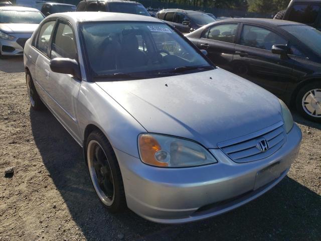 HONDA CIVIC LX 2002 with VIN 2HGES15692H533290 - Photo from auction