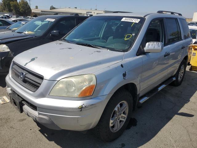 Photo 2 from auction – 2005 HONDA PILOT EX with VIN 2HKYF18455H554286