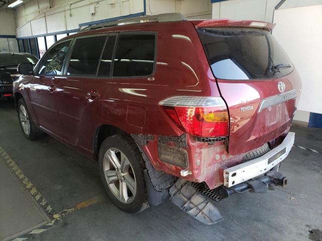 Photo 3 from auction – 2009 TOYOTA HIGHLANDER with VIN JTEES43A292136221