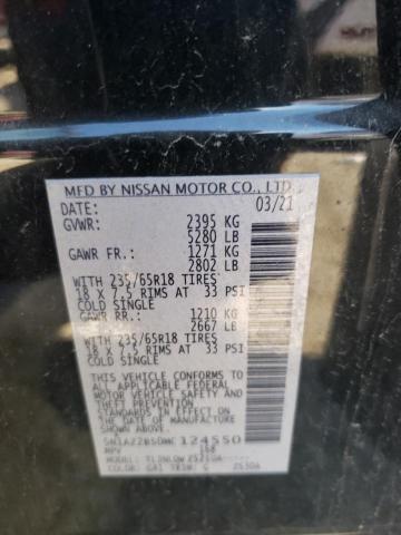 Photo 10 from auction – 2021 NISSAN MURANO SV with VIN 5N1AZ2BS0MC124550