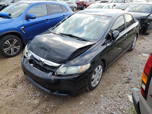 Photo 2 from auction – 2009 HONDA CIVIC LX with VIN 19XFA16589E006486