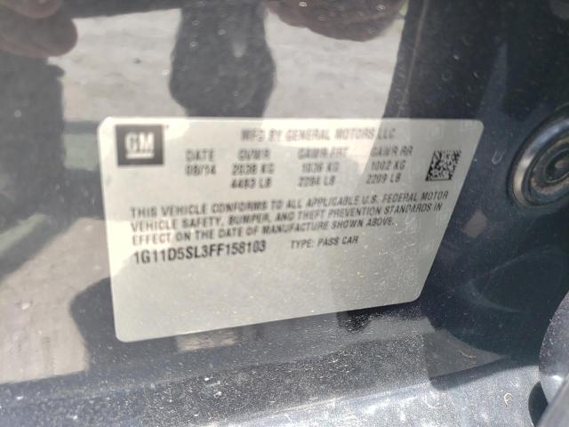Photo 10 from auction – 2015 CHEVROLET MALIBU 2LT with VIN 1G11D5SL3FF158103