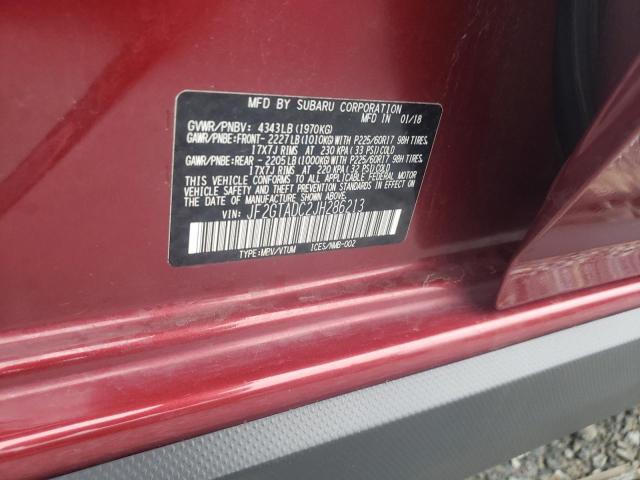 Photo 10 from auction – 2018 SUBARU CROSSTREK with VIN JF2GTADC2JH286213