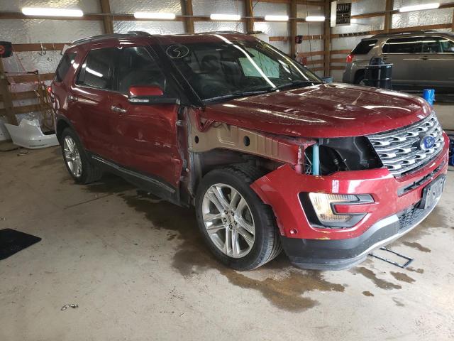 FORD EXPLORER L 2016 with VIN 1FM5K7F82GGA55794 - Photo from auction