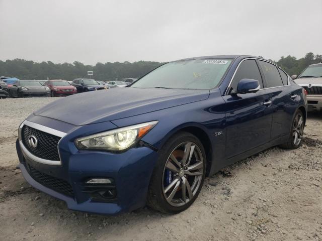 Photo 2 from auction – 2016 INFINITI Q50 RED SP with VIN JN1FV7AR2GM450157