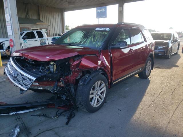 Photo 2 from auction – 2018 FORD EXPLORER X with VIN 1FM5K7D81JGB29359