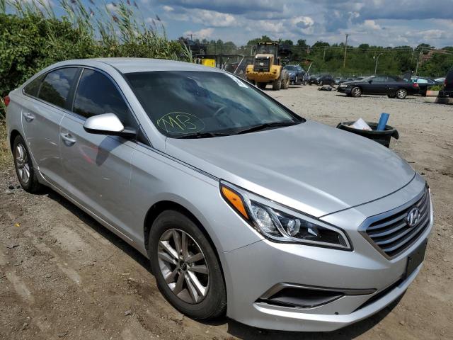 HYUNDAI SONATA SE 2016 with VIN 5NPE24AF2GH363438 - Photo from auction
