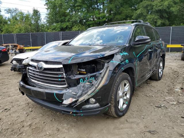 Photo 2 from auction – 2016 TOYOTA HIGHLANDER with VIN 5TDDKRFH7GS225990