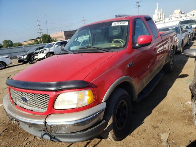 Photo 2 from auction – 2000 FORD F150 with VIN 1FTPX17L0YNA24149